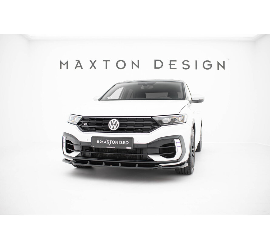 Maxton Design Set of Splitters Volkswagen T-Roc R Mk1