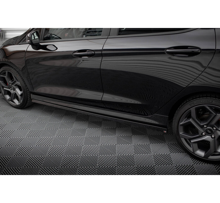 Maxton Design Set of Splitters V.1 Ford Fiesta ST Mk8 Facelift