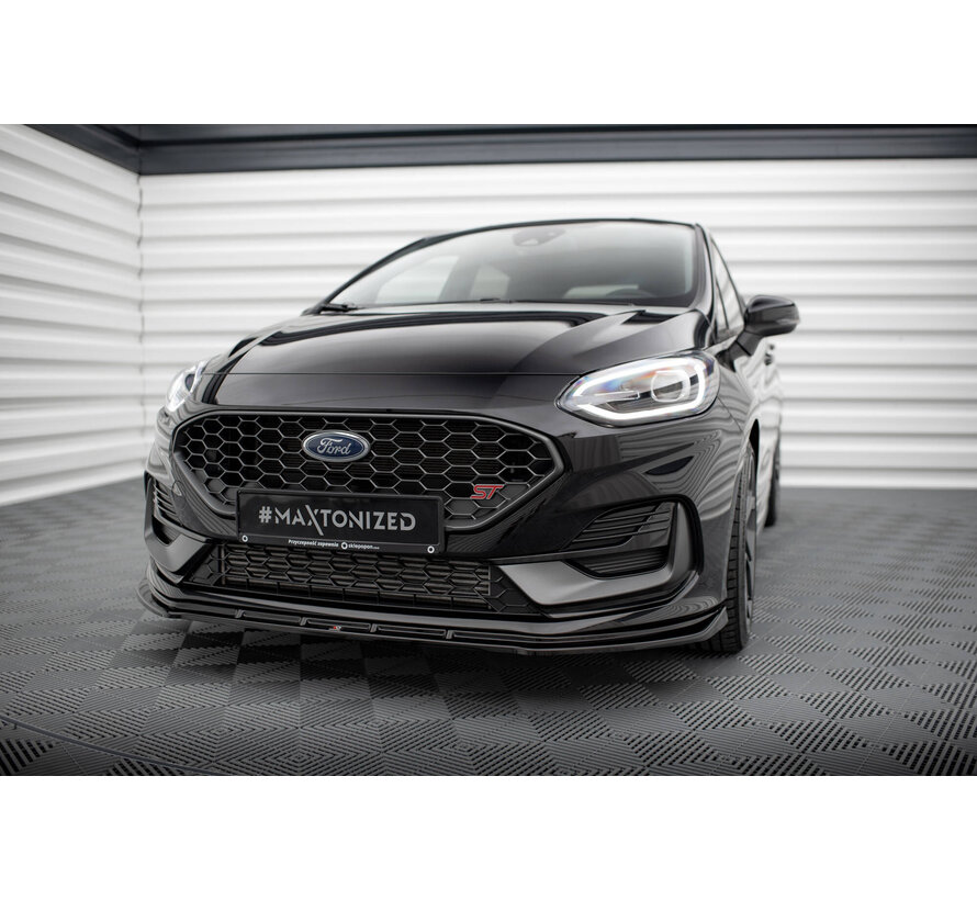 Maxton Design Set of Splitters V.2 Ford Fiesta ST Mk8 Facelift