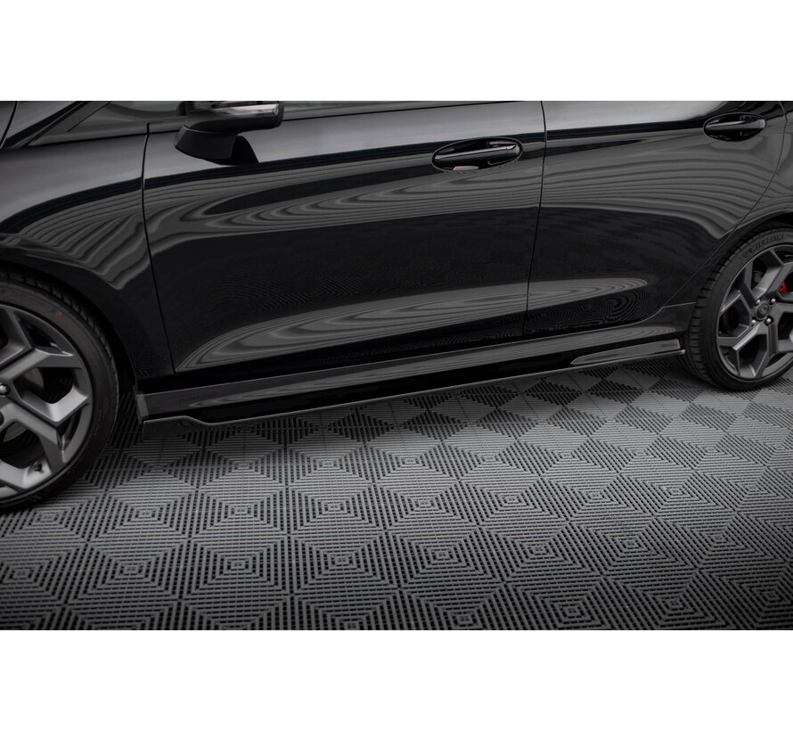 Maxton Design Set of Splitters V.3 Ford Fiesta ST Mk8 Facelift