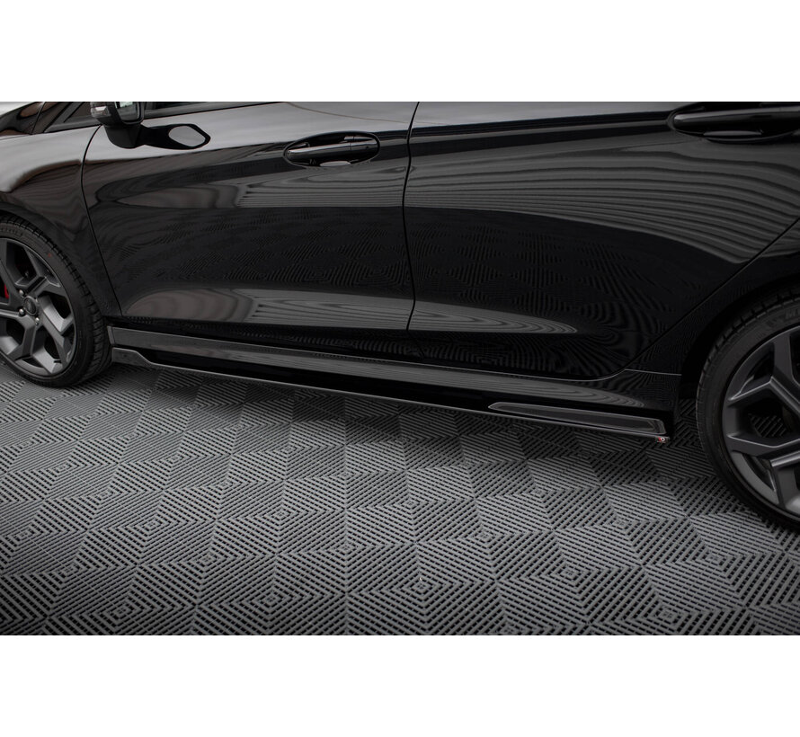 Maxton Design Set of Splitters V.3 Ford Fiesta ST Mk8 Facelift