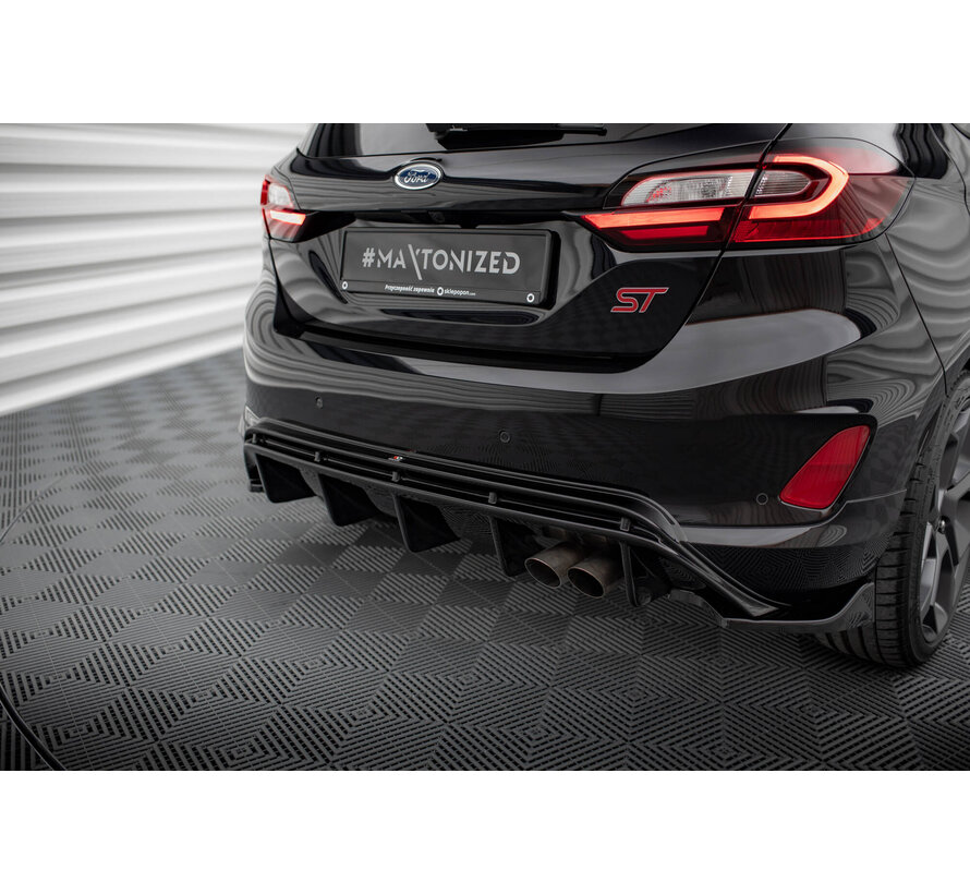 Maxton Design Set of Splitters V.3 Ford Fiesta ST Mk8 Facelift