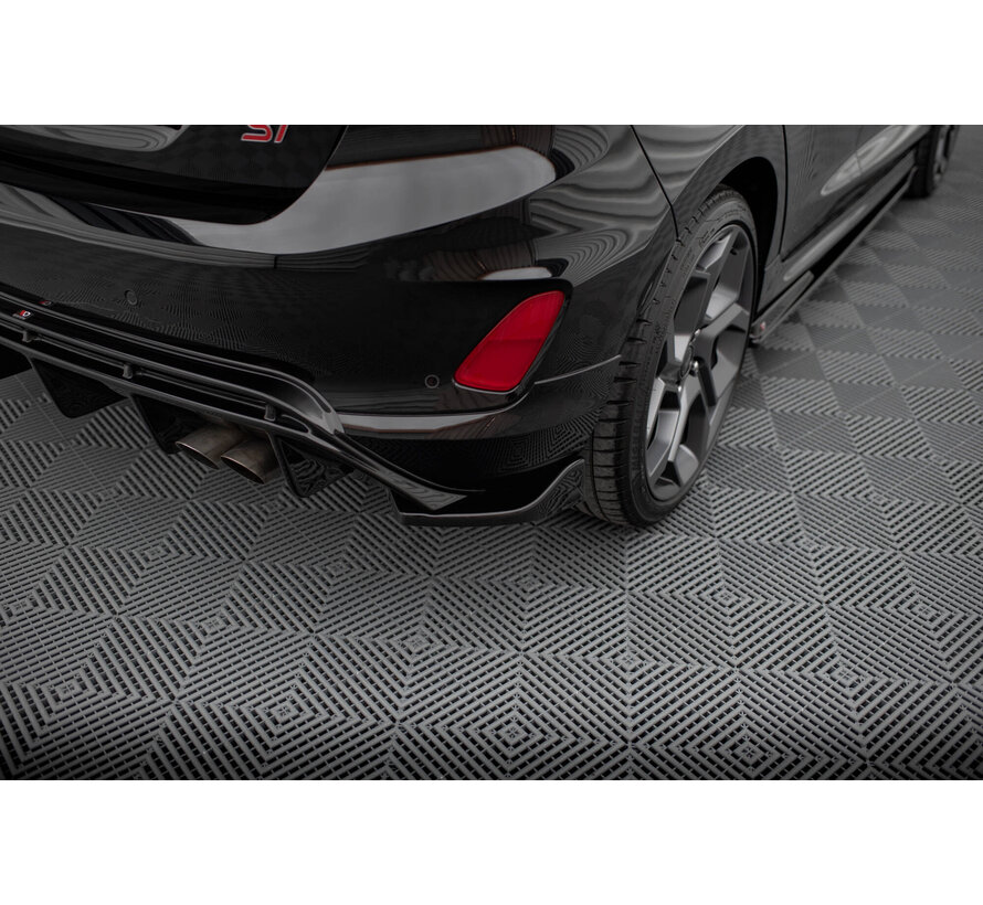 Maxton Design Set of Splitters V.3 Ford Fiesta ST Mk8 Facelift