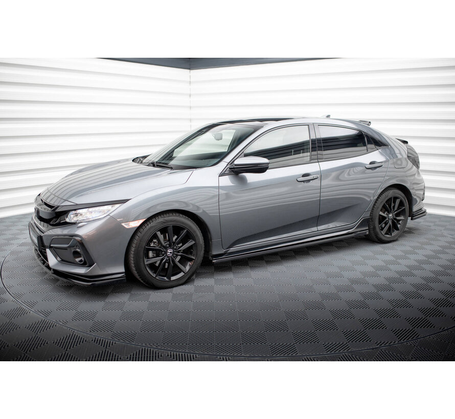 Maxton Design Set of Splitters Honda Civic Sport Mk 10