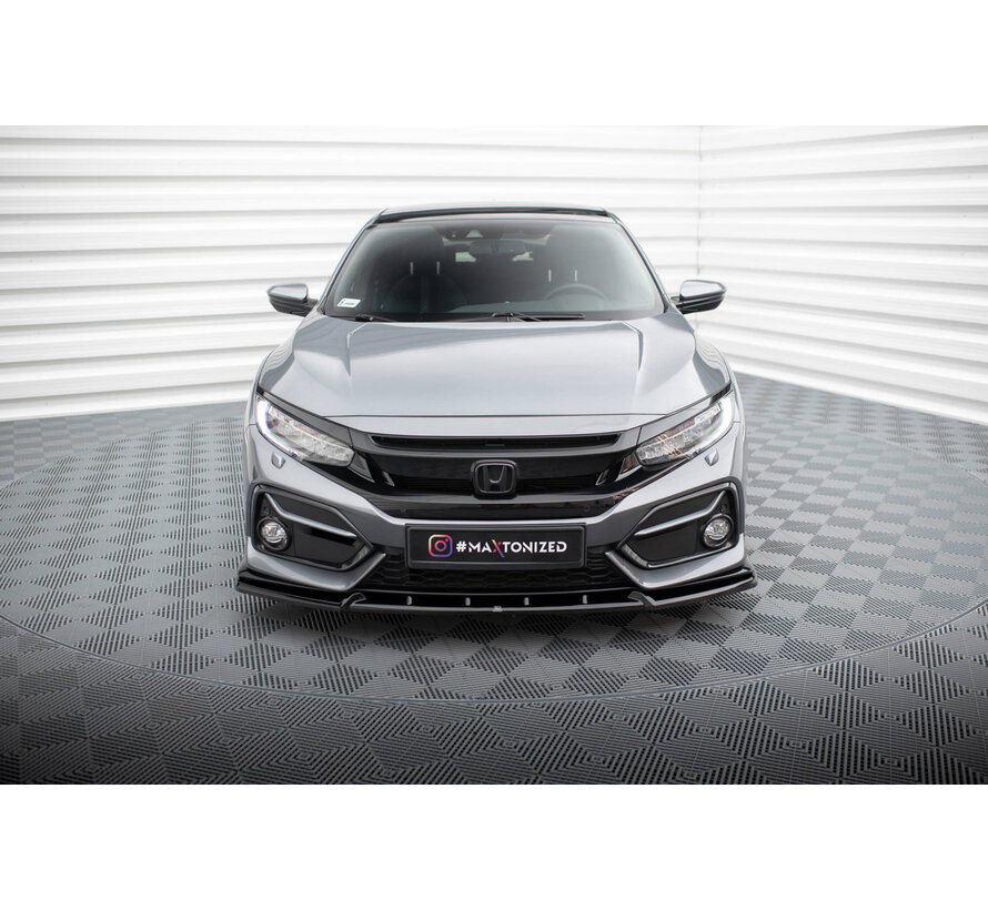 Maxton Design Set of Splitters Honda Civic Sport Mk 10