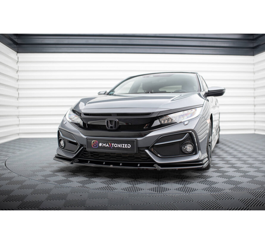 Maxton Design Set of Splitters Honda Civic Sport Mk 10