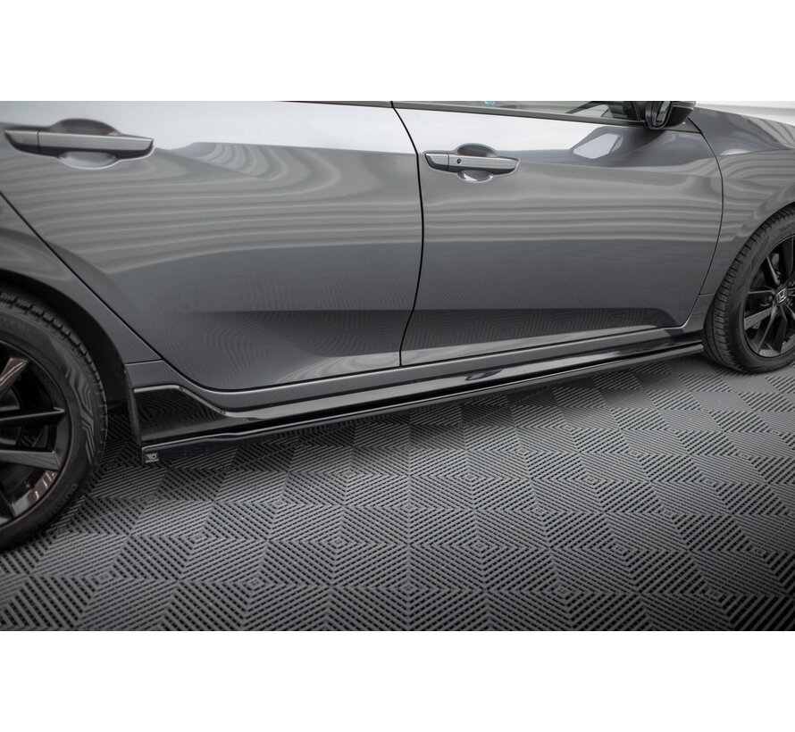 Maxton Design Set of Splitters Honda Civic Sport Mk 10