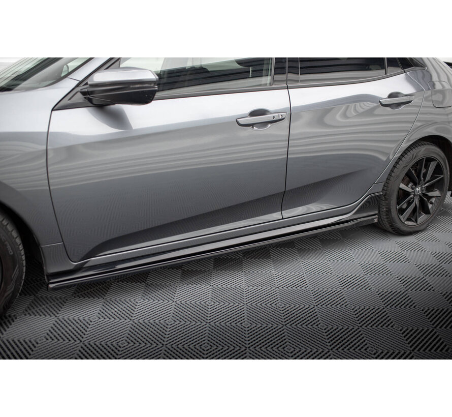 Maxton Design Set of Splitters Honda Civic Sport Mk 10