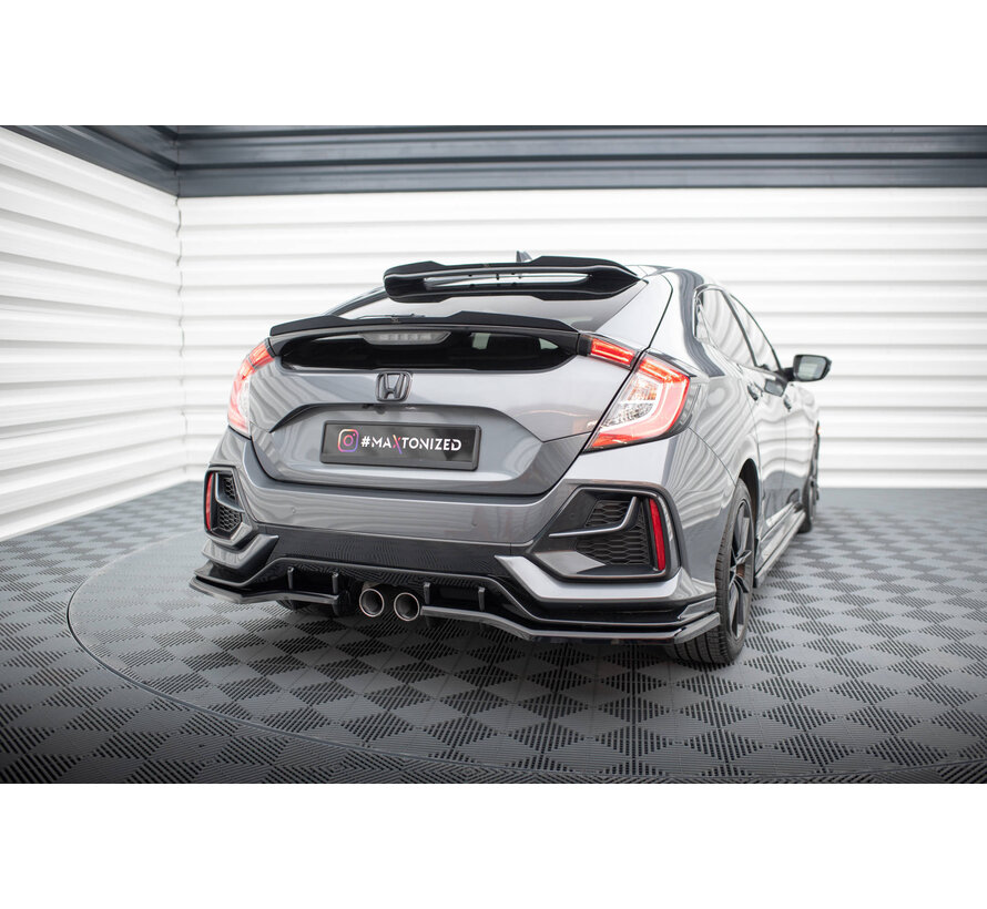Maxton Design Set of Splitters Honda Civic Sport Mk 10