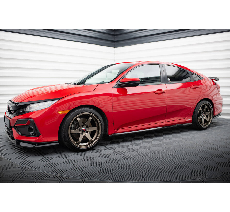 Maxton Design Set of Splitters Honda Civic SI Mk10