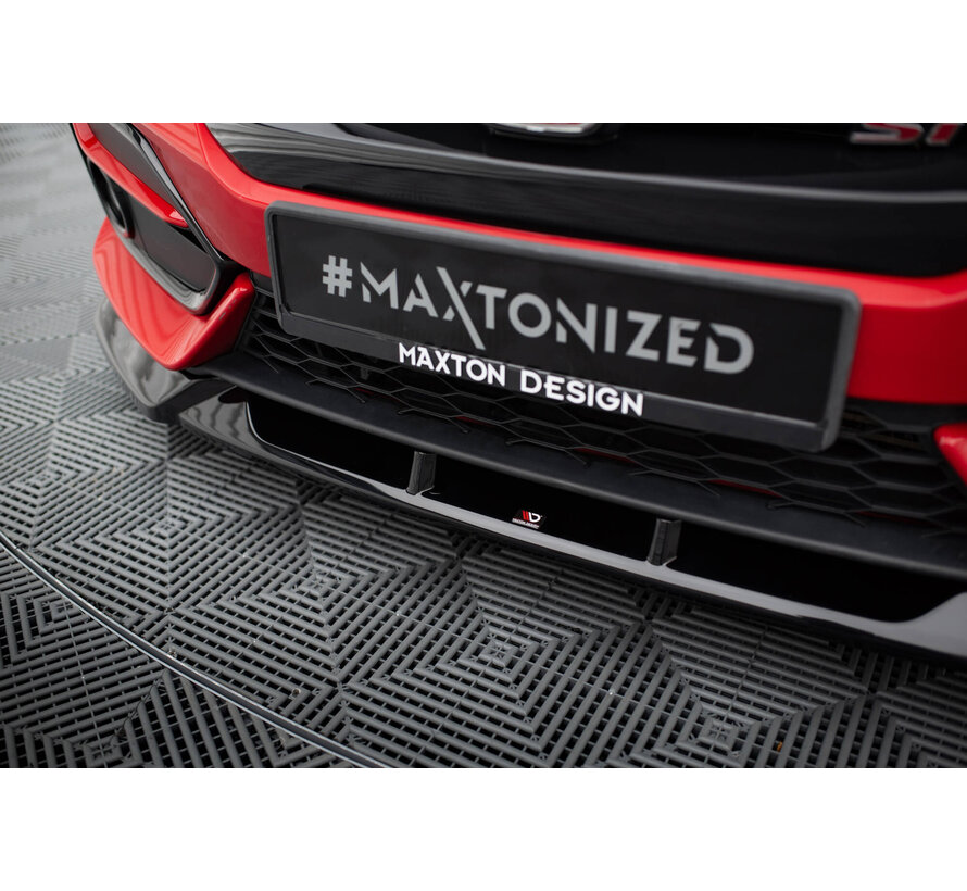 Maxton Design Set of Splitters Honda Civic SI Mk10