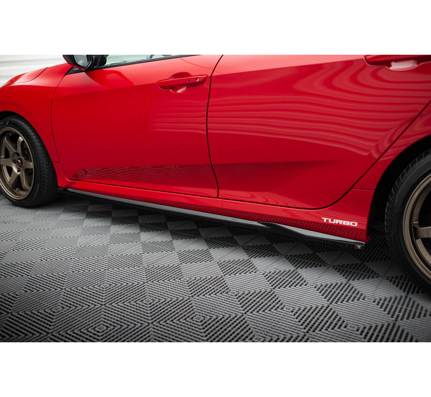 Maxton Design Set of Splitters Honda Civic SI Mk10