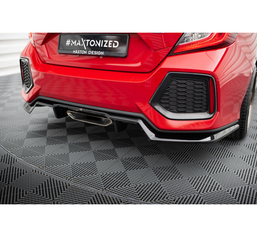 Maxton Design Set of Splitters Honda Civic SI Mk10