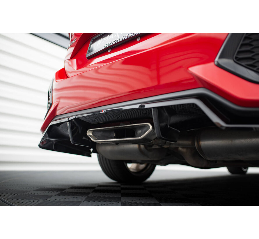 Maxton Design Set of Splitters Honda Civic SI Mk10
