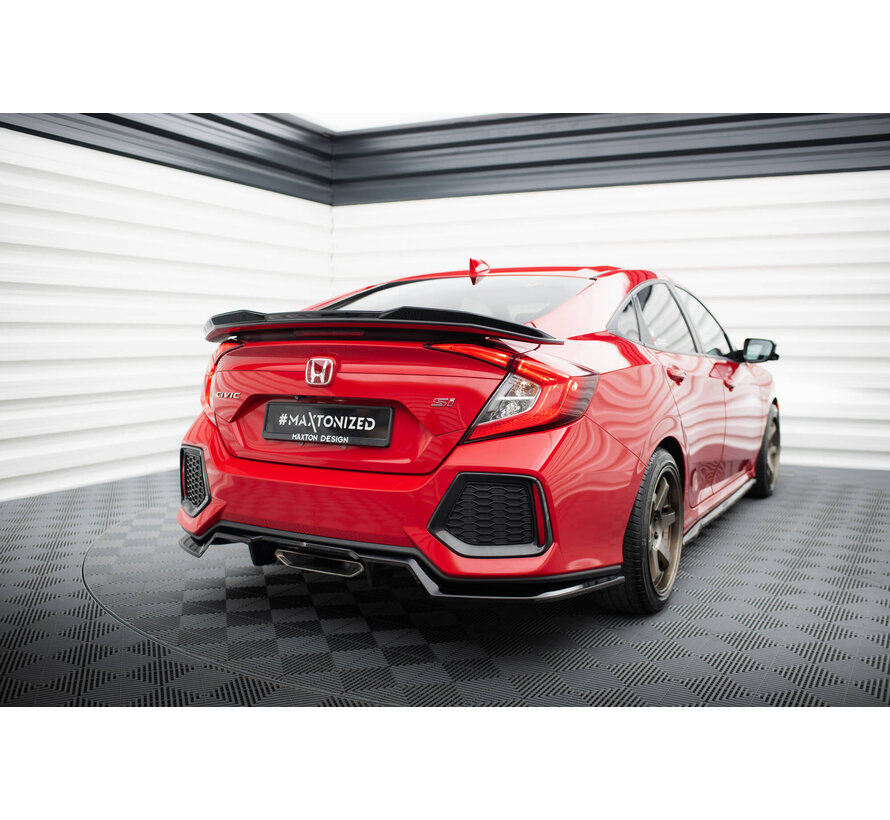 Maxton Design Set of Splitters Honda Civic SI Mk10