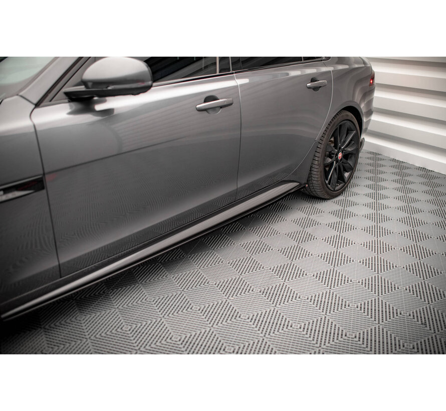 Maxton Design Set of Splitters Jaguar XF R-Sport Mk2
