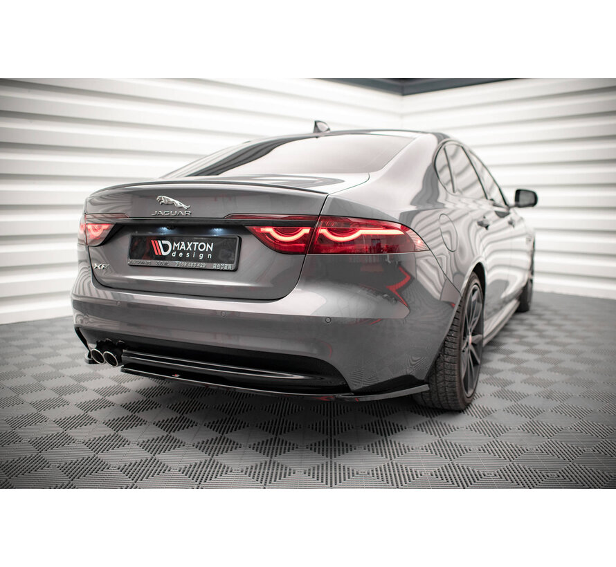 Maxton Design Set of Splitters Jaguar XF R-Sport Mk2