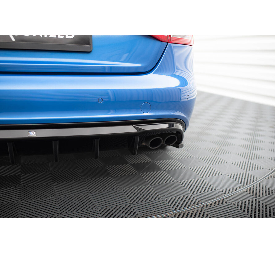 Maxton Design Rear Valance Audi S4 Sedan B8