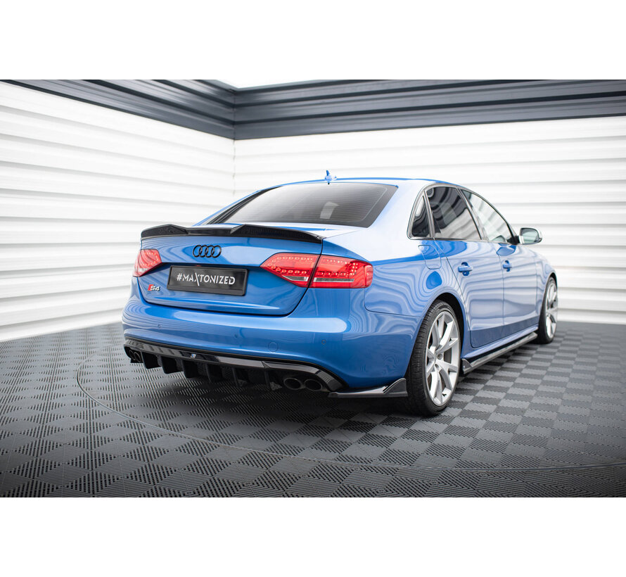 Maxton Design Rear Valance Audi S4 Sedan B8