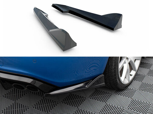 Maxton Design Maxton Design Rear Side Splitters V.2 Audi S4 Sedan B8