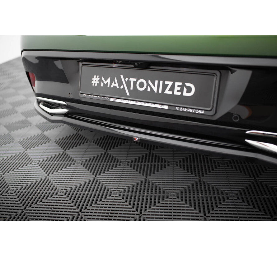 Maxton Design Rear Splitter (with vertical bars) Peugeot 308 Hatchback Mk3