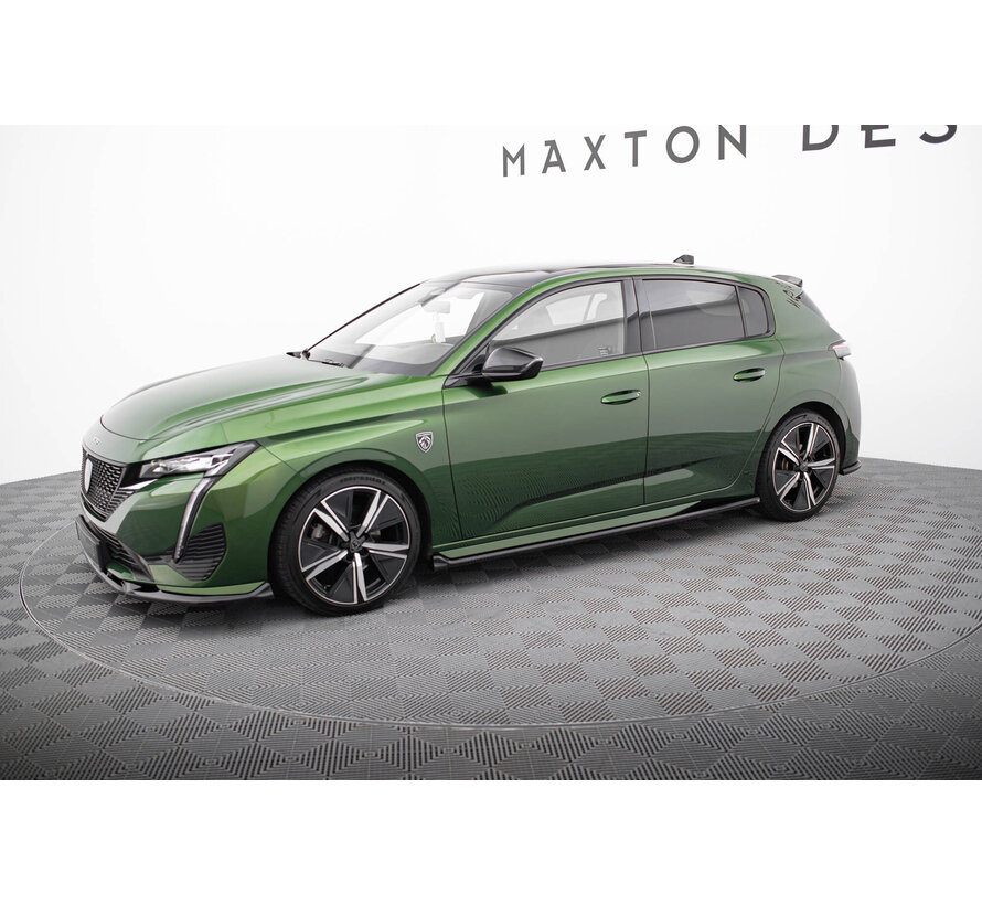 Maxton Design Side Skirts Diffusers Peugeot 308 Hatchback Mk3