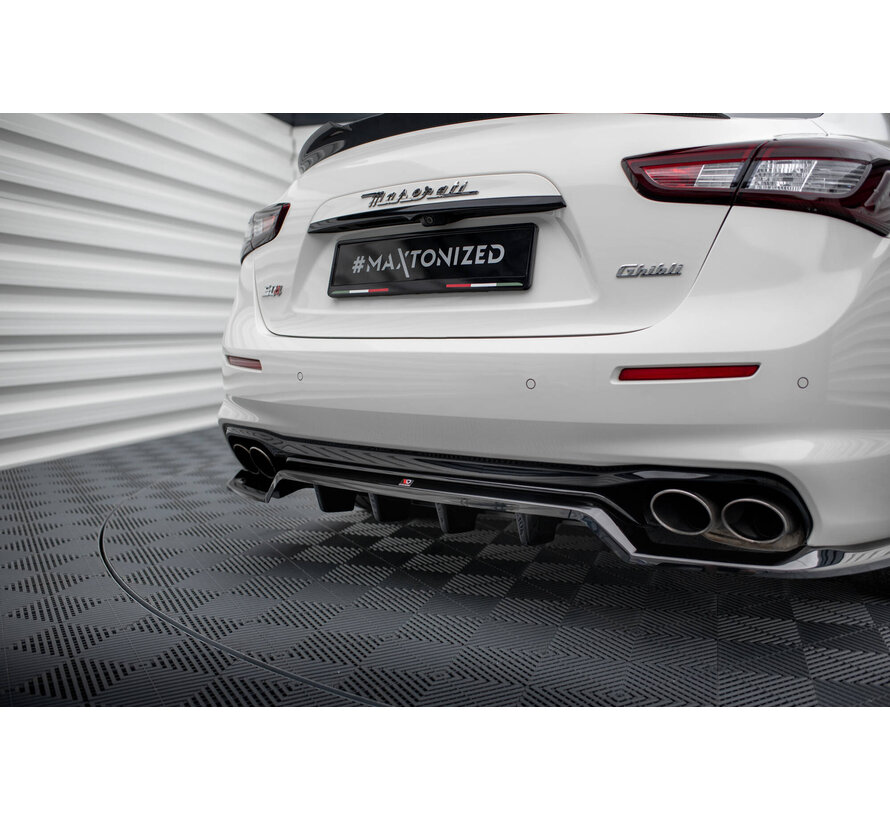 Maxton Design Set of Splitters Maserati Ghibli Mk3 Facelift