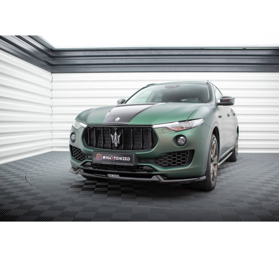 Maxton Design Set of Splitters Maserati Levante Mk1