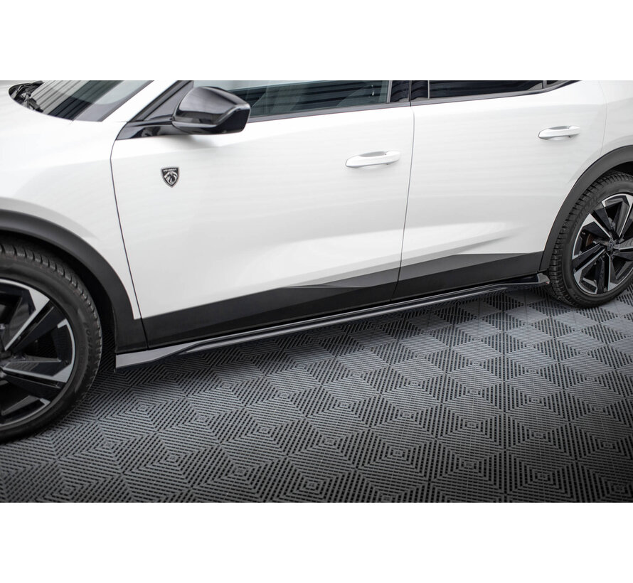 Maxton Design Set of Splitters Peugeot 408 Mk1