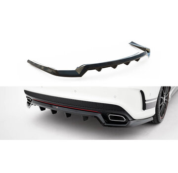 Maxton Design Maxton Design Rear Splitter (with vertical bars) Mercedes-Benz CLA AMG-Line C117