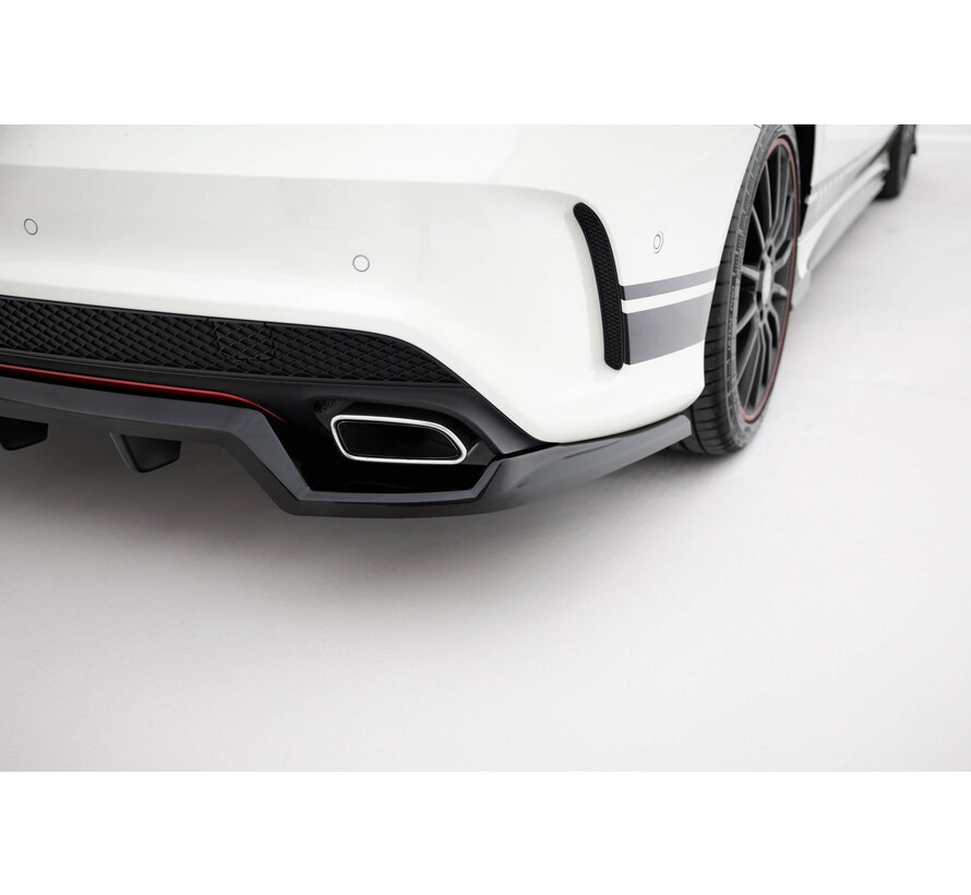 Maxton Design Rear Splitter (with vertical bars) Mercedes-Benz CLA AMG-Line C117