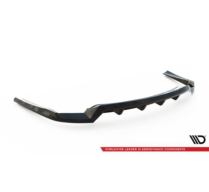 Maxton Design Rear Splitter (with vertical bars) Mercedes-Benz CLA AMG-Line C117
