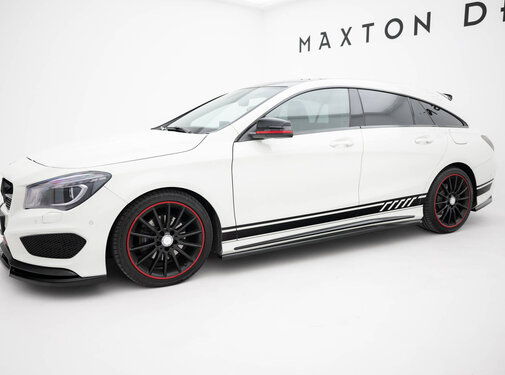 Maxton Design Maxton Design Set of Splitters Mercedes-Benz CLA Shooting Brake AMG-Line X117