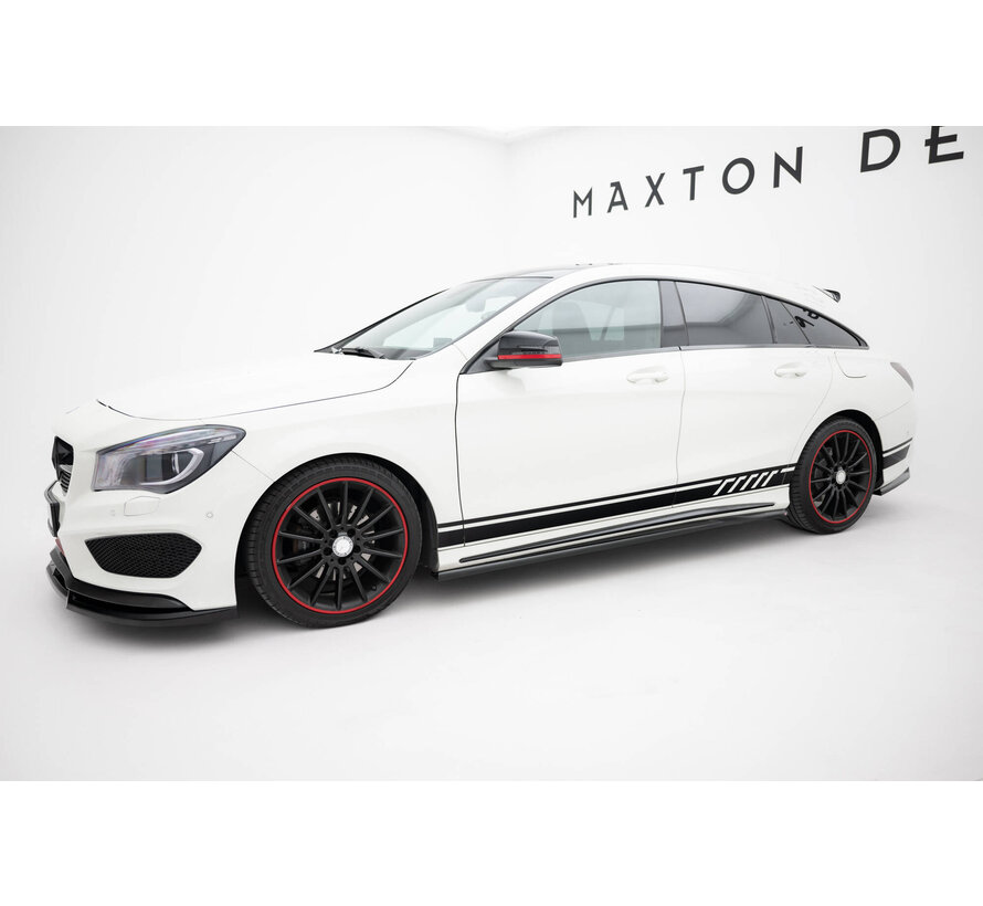 Maxton Design Set of Splitters Mercedes-Benz CLA Shooting Brake AMG-Line X117