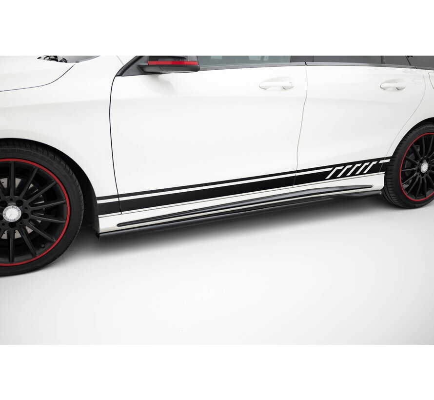 Maxton Design Set of Splitters Mercedes-Benz CLA Shooting Brake AMG-Line X117