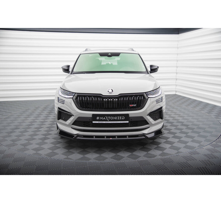 Maxton Design Set of Splitters Skoda Kodiaq RS Mk1 Facelift