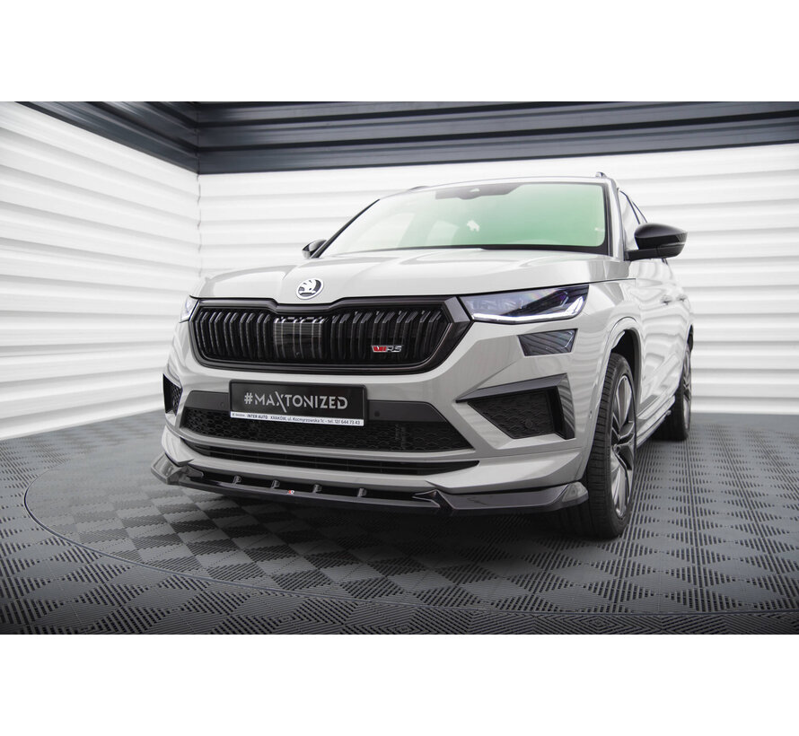 Maxton Design Set of Splitters Skoda Kodiaq RS Mk1 Facelift