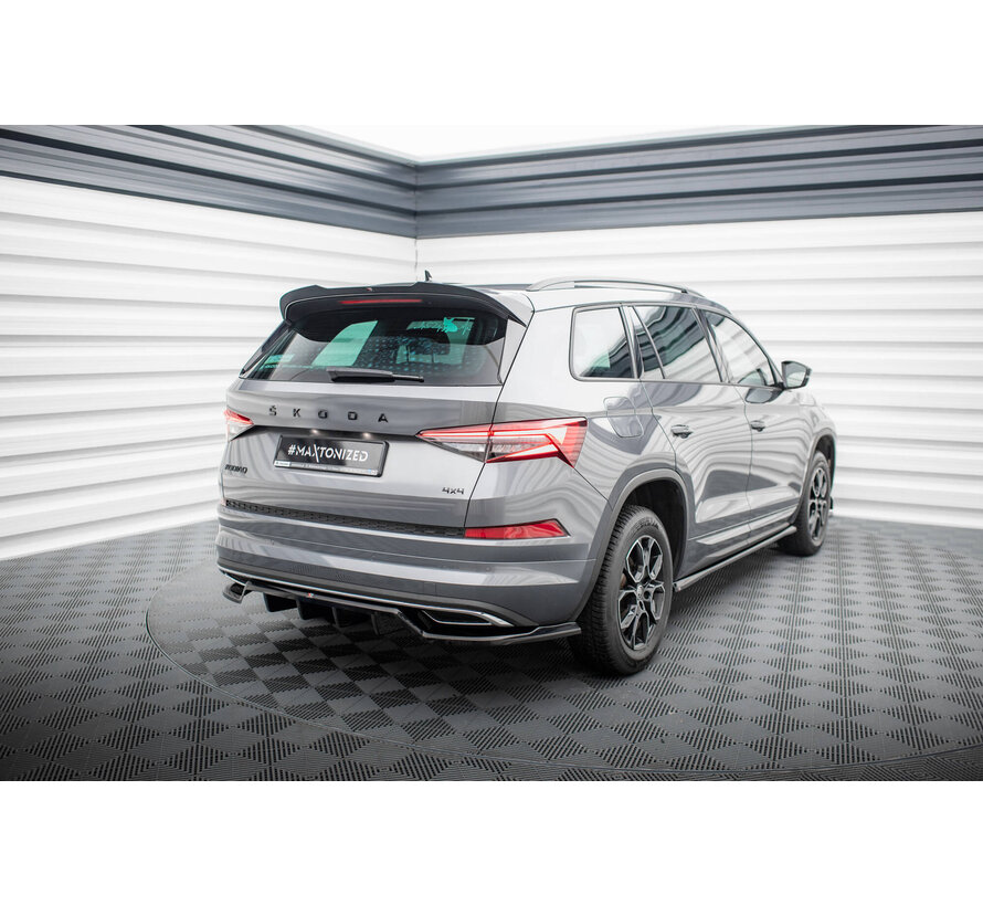 Maxton Design Set of Splitters Skoda Kodiaq Sportline Mk1 Facelift