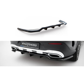 Maxton Design Maxton Design Rear Splitter (with vertical bars) Mercedes-Benz GLC Coupe AMG-Line C254