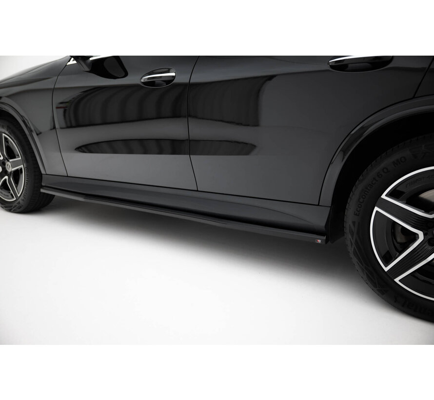 Maxton Design Side Skirts Diffusers Mercedes-Benz GLC Coupe AMG-Line C254