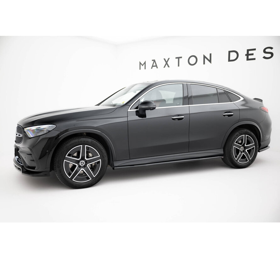 Maxton Design Side Skirts Diffusers Mercedes-Benz GLC Coupe AMG-Line C254