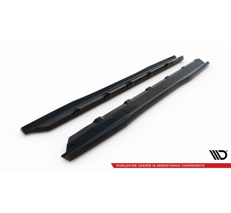 Maxton Design Side Skirts Diffusers Mercedes-Benz GLC Coupe AMG-Line C254