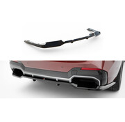 Maxton Design Maxton Design Rear Splitter (with vertical bars) BMW iX3 M-Pack G08 Facelift