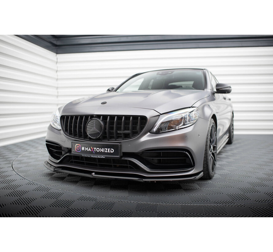Maxton Design Set of Splitters Mercedes-AMG C63 Sedan / Estate W205 Facelift