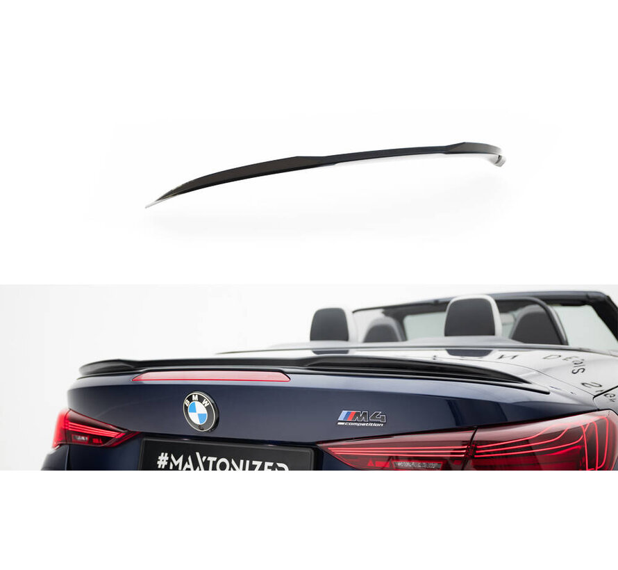 Maxton Design Spoiler Cap 3D passend voor BMW M4 Cabrio G83 / 4 Cabrio G23