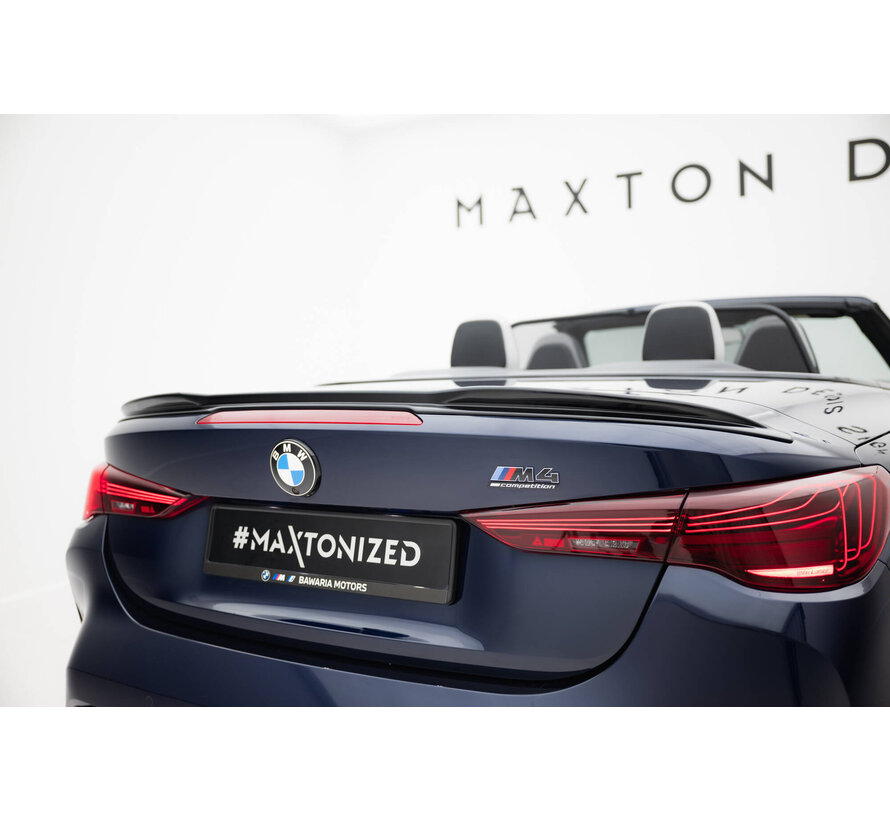Maxton Design Spoiler Cap 3D passend voor BMW M4 Cabrio G83 / 4 Cabrio G23