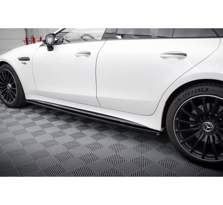 Maxton Design Set of Splitters Mercedes-AMG GT 43 4 Door Coupe V8 Styling Package