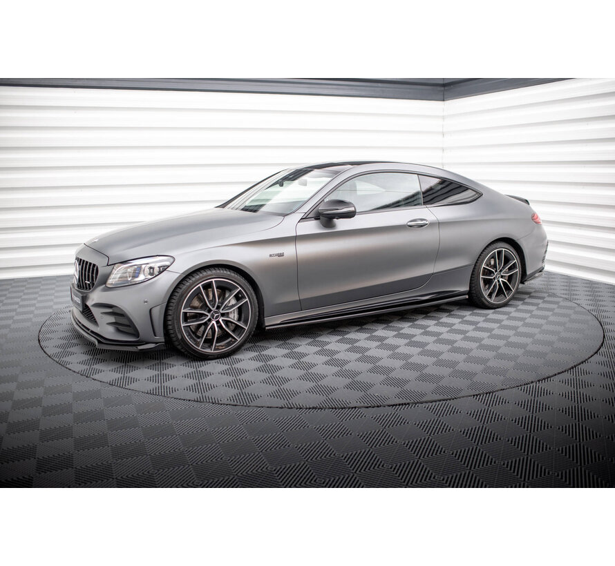 Maxton Design Set of Splitters Mercedes-AMG C43 Coupe C205 Facelift