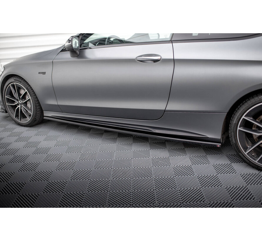 Maxton Design Set of Splitters Mercedes-AMG C43 Coupe C205 Facelift