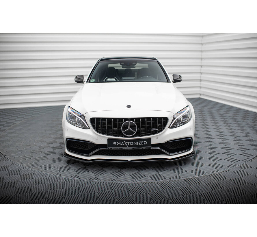 Maxton Design Set of Splitters Mercedes-AMG C63 Sedan / Estate W205 / S205
